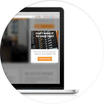 Roomer Banner Ad screenshot.